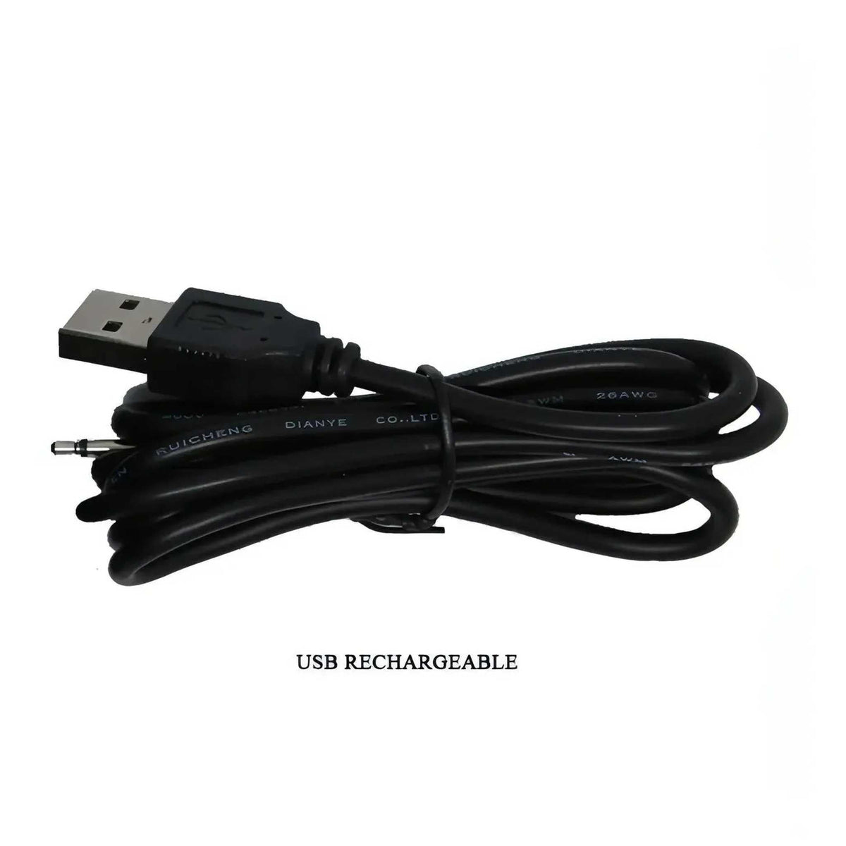 Cavo ricarica USB per ovulo vibrante viola con connettore audio 3.5mm