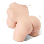 Torso femminile Frieda posizione accovacciata posteriore con linee vibrazione