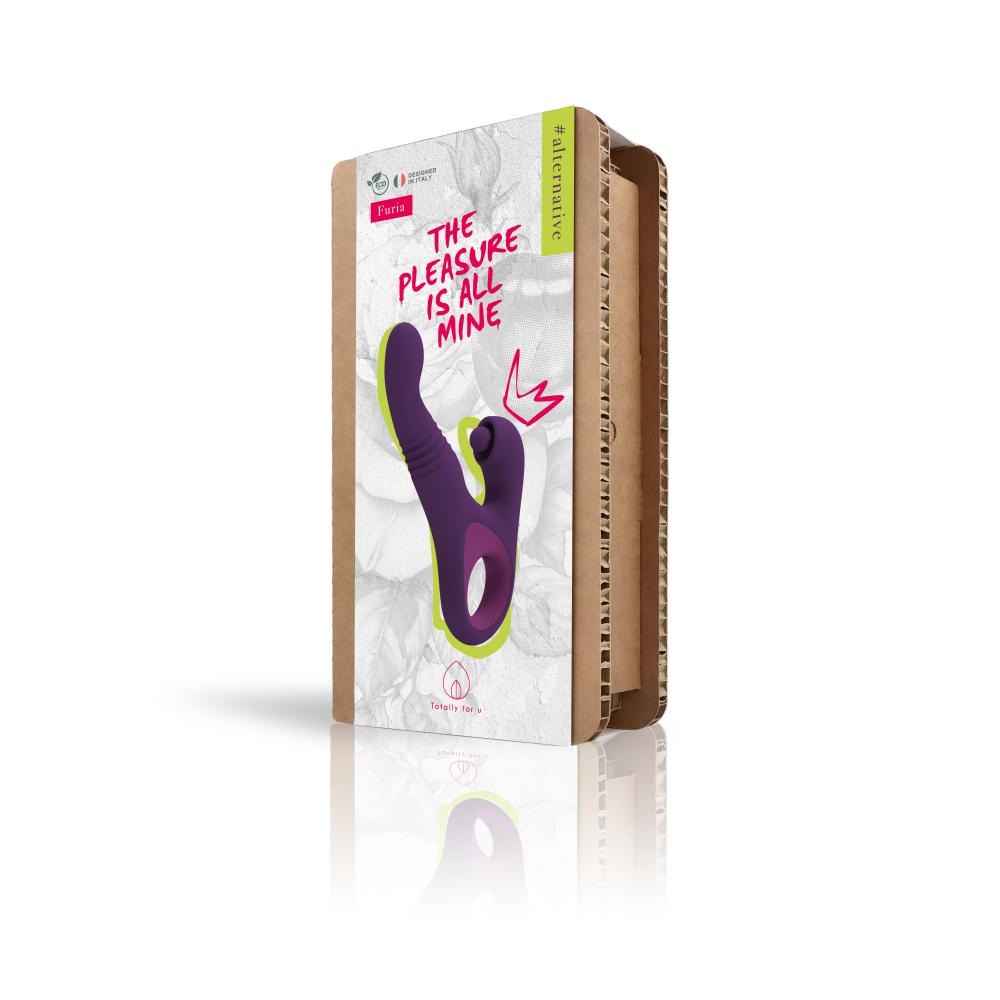 Furia Vibratore Potente Up & Down e Tapping Clitorideo
