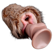 Furry Pussy Vaginal toy, Animal Design Male Masturbators