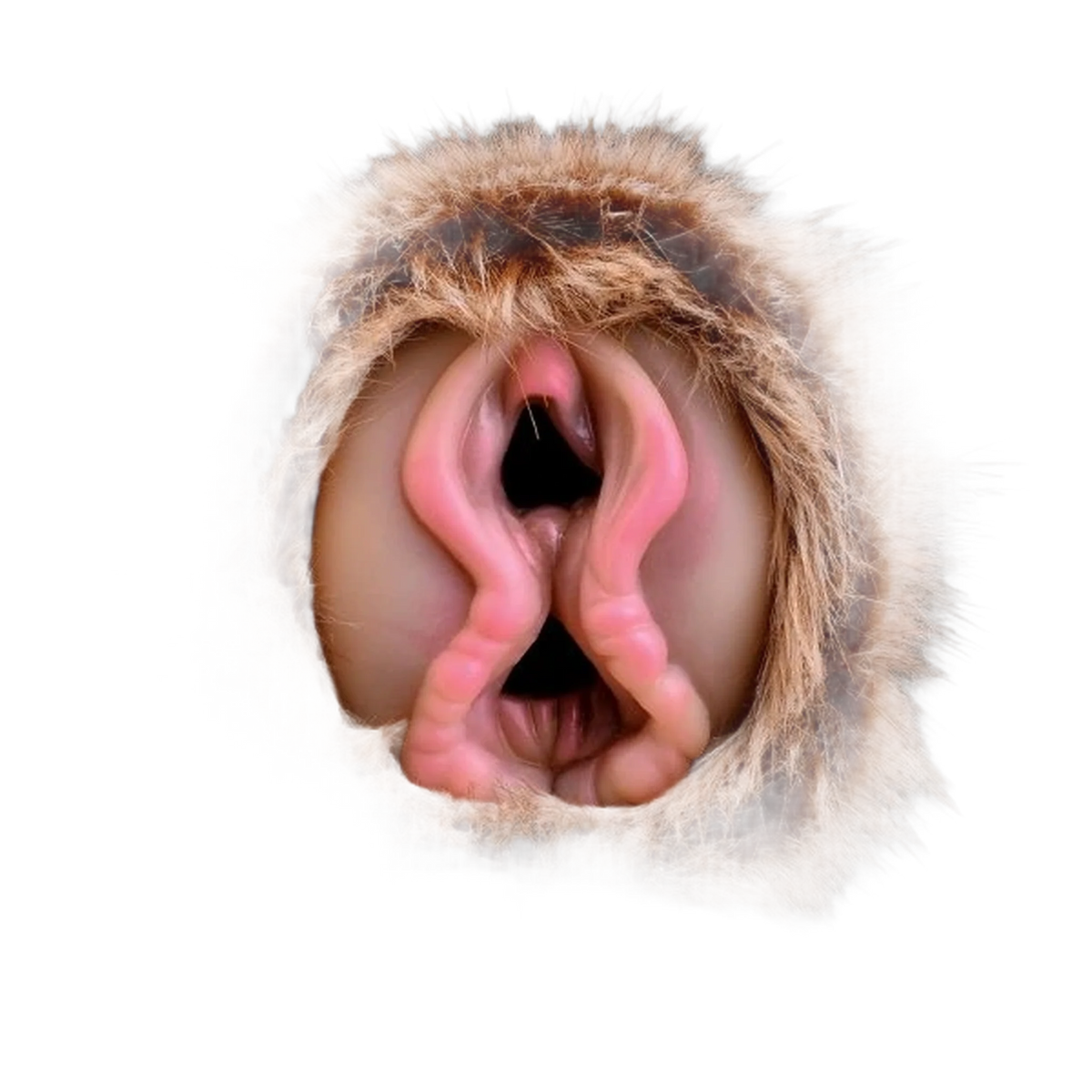 Furry Pussy Vaginal toy, Animal Design Male Masturbators