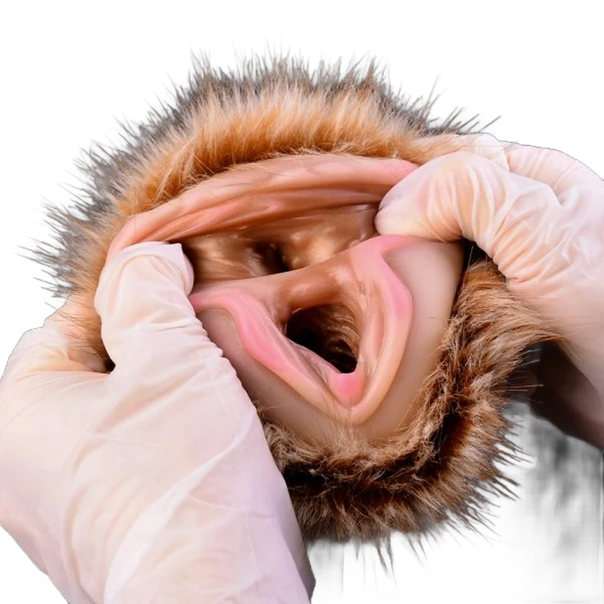 Furry Pussy Vaginal toy, Animal Design Male Masturbators