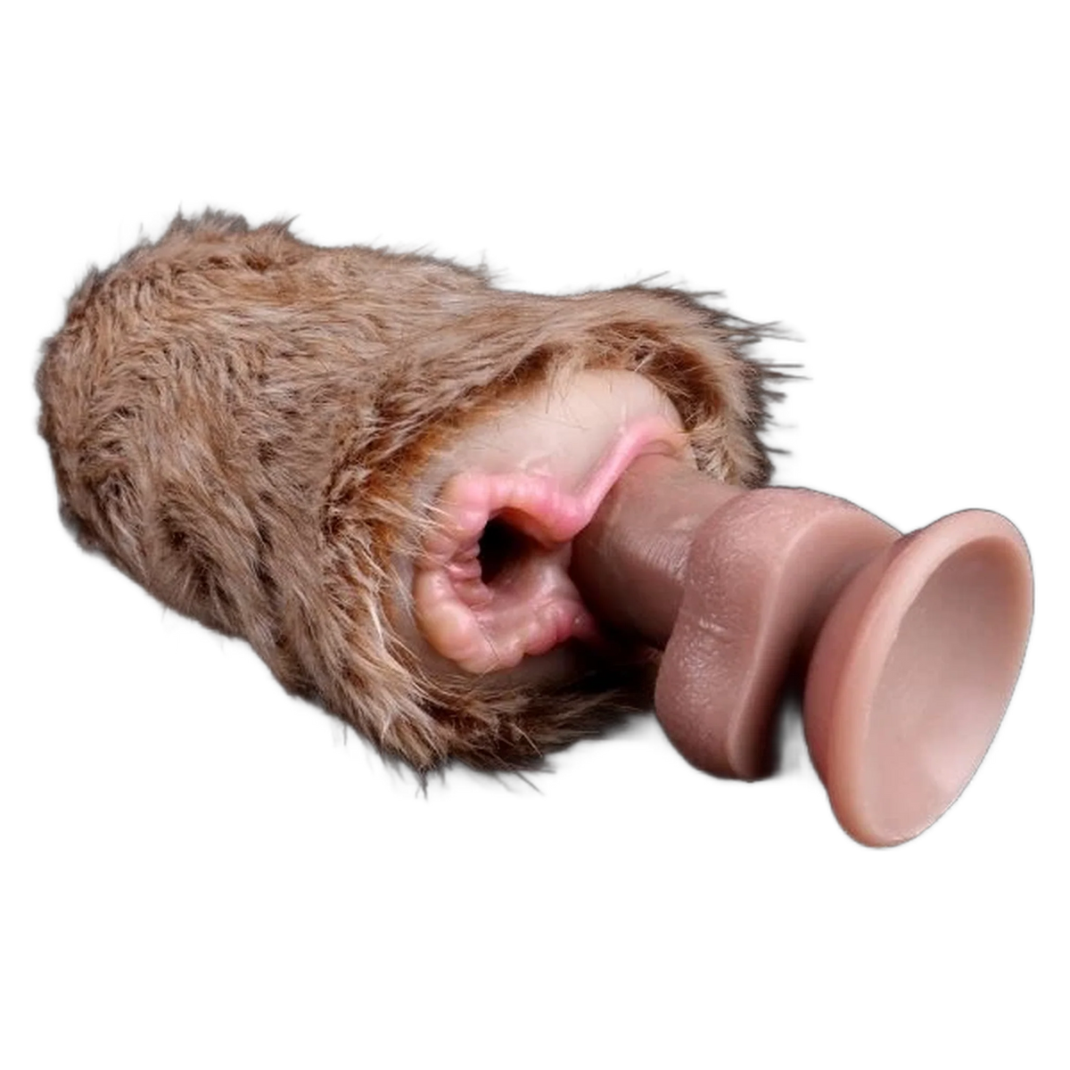 Furry Pussy Vaginal toy, Animal Design Male Masturbators