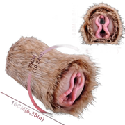Furry Pussy Vaginal toy, Animal Design Male Masturbators