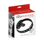 Scatola prodotto gag Fetish Tentation con logo e chiave