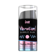 Flacone gel vibrante intt gusto bubble gum con tappo grigio