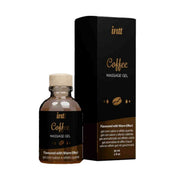 Gel da massaggio al gusto caffè con effetto riscaldante