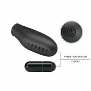 Gilo Vibratore da dita con rilievi stimolanti Ø 1.8 cm