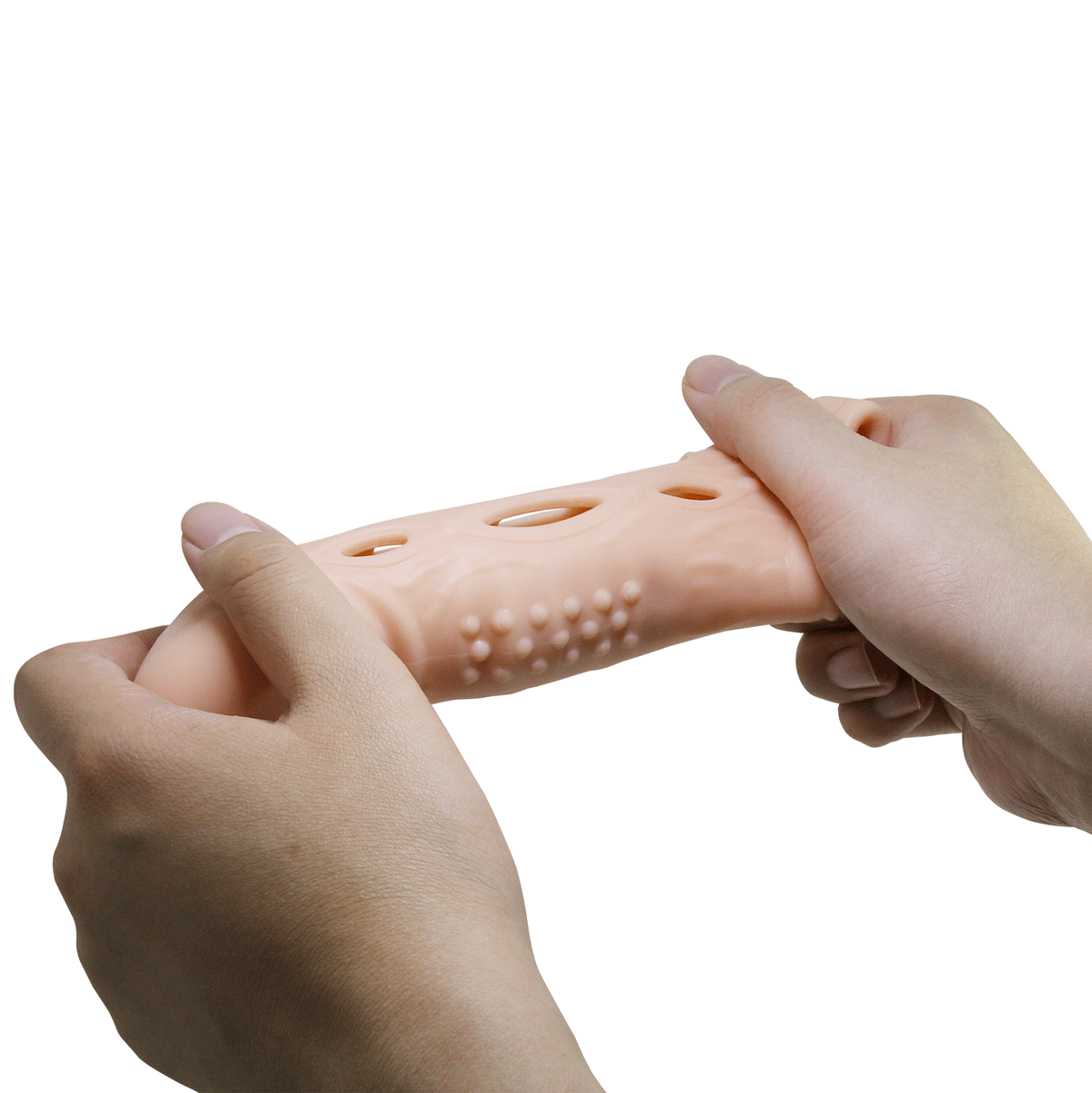 Guaina Realistica Con Stimolazione e Vibrazione