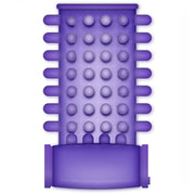 Guaina vibrante con texture stimolante - Viola