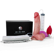 Hand-pump inflatable Dildo, squirting dildos for women