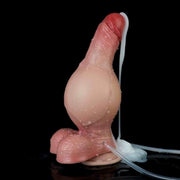 Hand-pump inflatable Dildo, squirting dildos for women