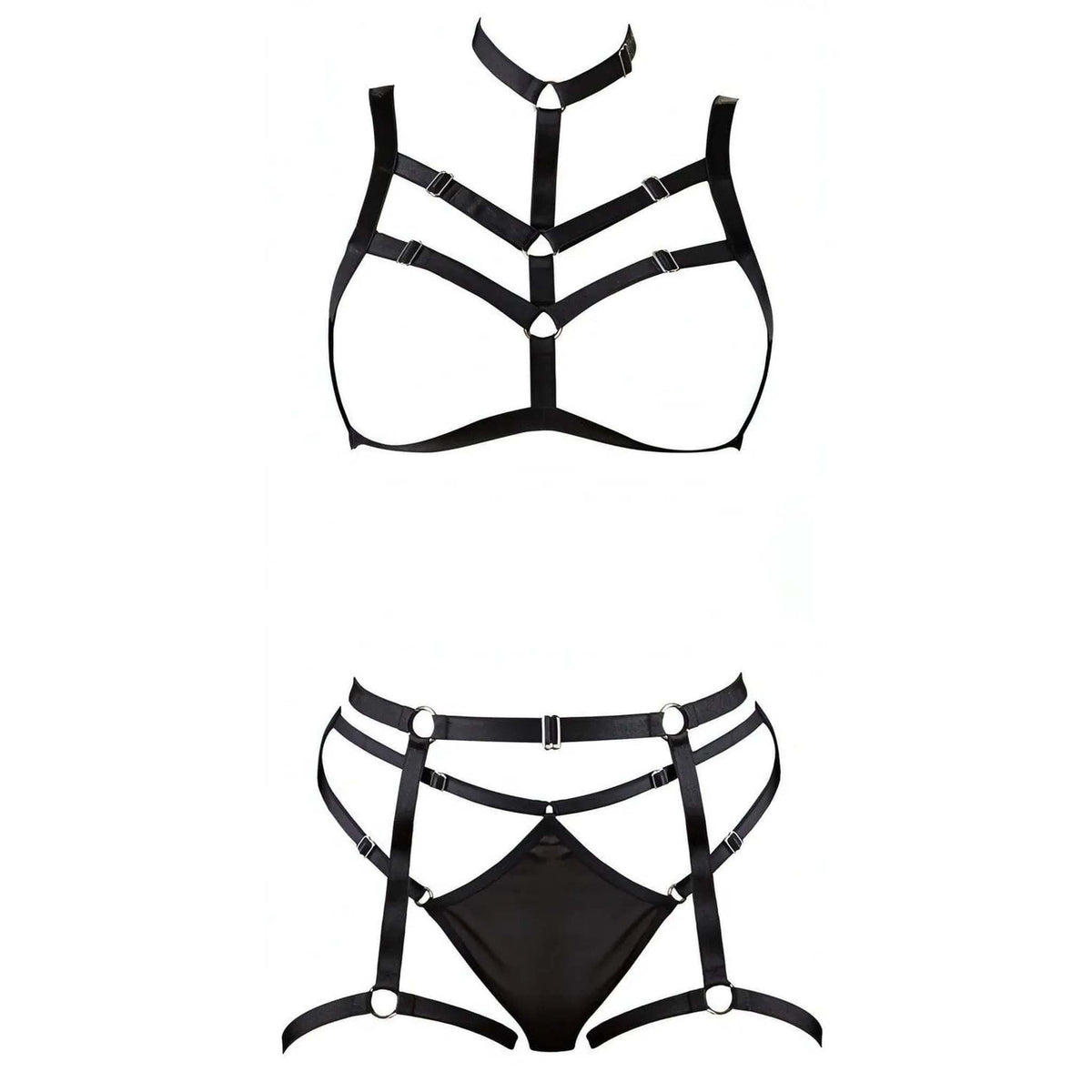 Harness Set - Black