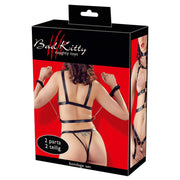 Harness con manette e collare