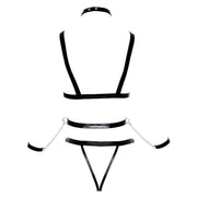 Harness con manette e collare