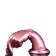 Heart-to-heart Gesture Big Dildo Soft Silicone Dildo For Women Vaginal Massage Masturbator