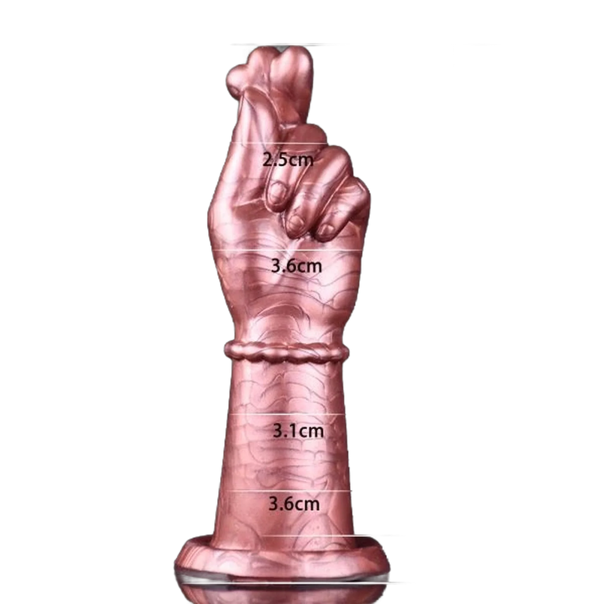 Heart-to-heart Gesture Big Dildo Soft Silicone Dildo For Women Vaginal Massage Masturbator
