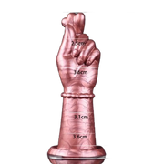 Heart-to-heart Gesture Big Dildo Soft Silicone Dildo For Women Vaginal Massage Masturbator