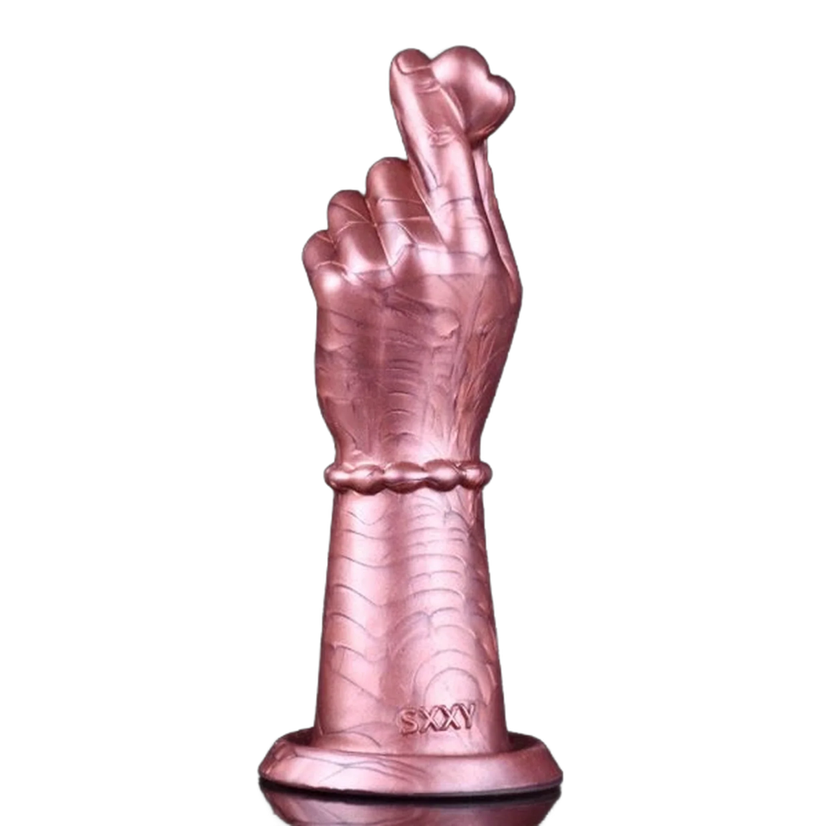 Heart-to-heart Gesture Big Dildo Soft Silicone Dildo For Women Vaginal Massage Masturbator