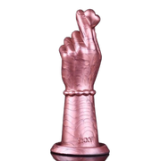 Heart-to-heart Gesture Big Dildo Soft Silicone Dildo For Women Vaginal Massage Masturbator