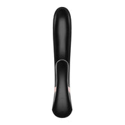 Retro vibratore Heat Wave nero Satisfyer con impugnatura ergonomica e controlli
