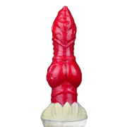 Hellfire Dog Monster Penis Fantasy Dildo Silicone Soft Dildo