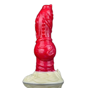 Hellfire Dog Monster Penis Fantasy Dildo Silicone Soft Dildo