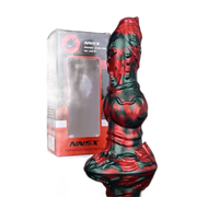Hellfire Dog Monster Penis Fantasy Dildo Silicone Soft Dildo