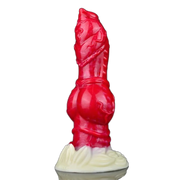 Hellfire Dog Monster Penis Fantasy Dildo Silicone Soft Dildo