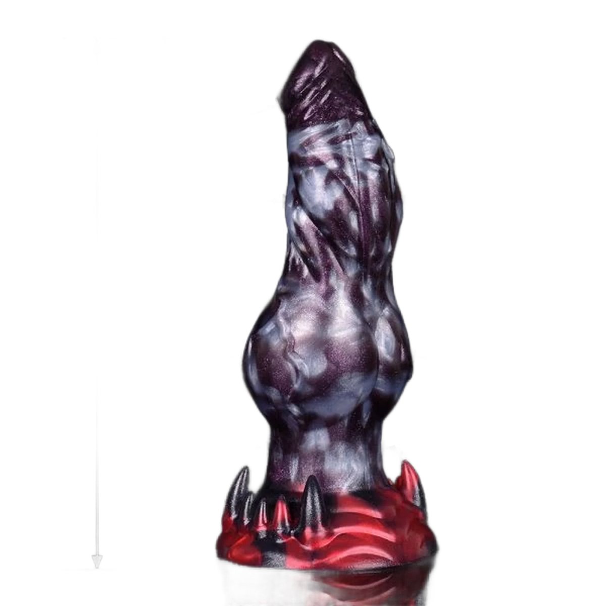 Hellfire Dog Penis Fantasy Monster Dildo Women Silicone Masturbator