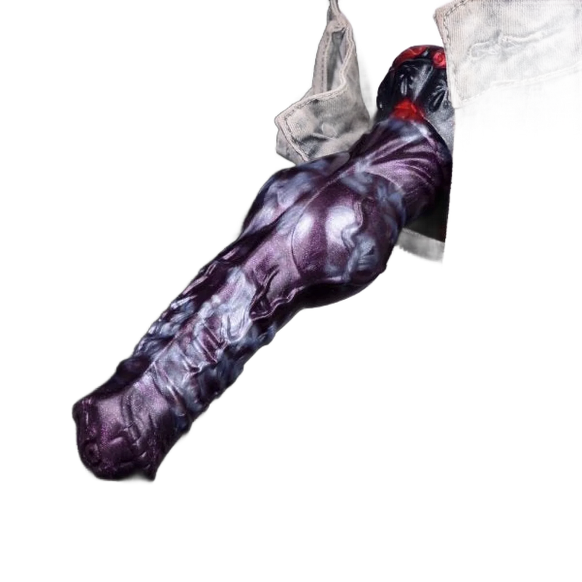 Hellfire Monster Dildo Silicone Fantasy Dildo For Woman Masturbation