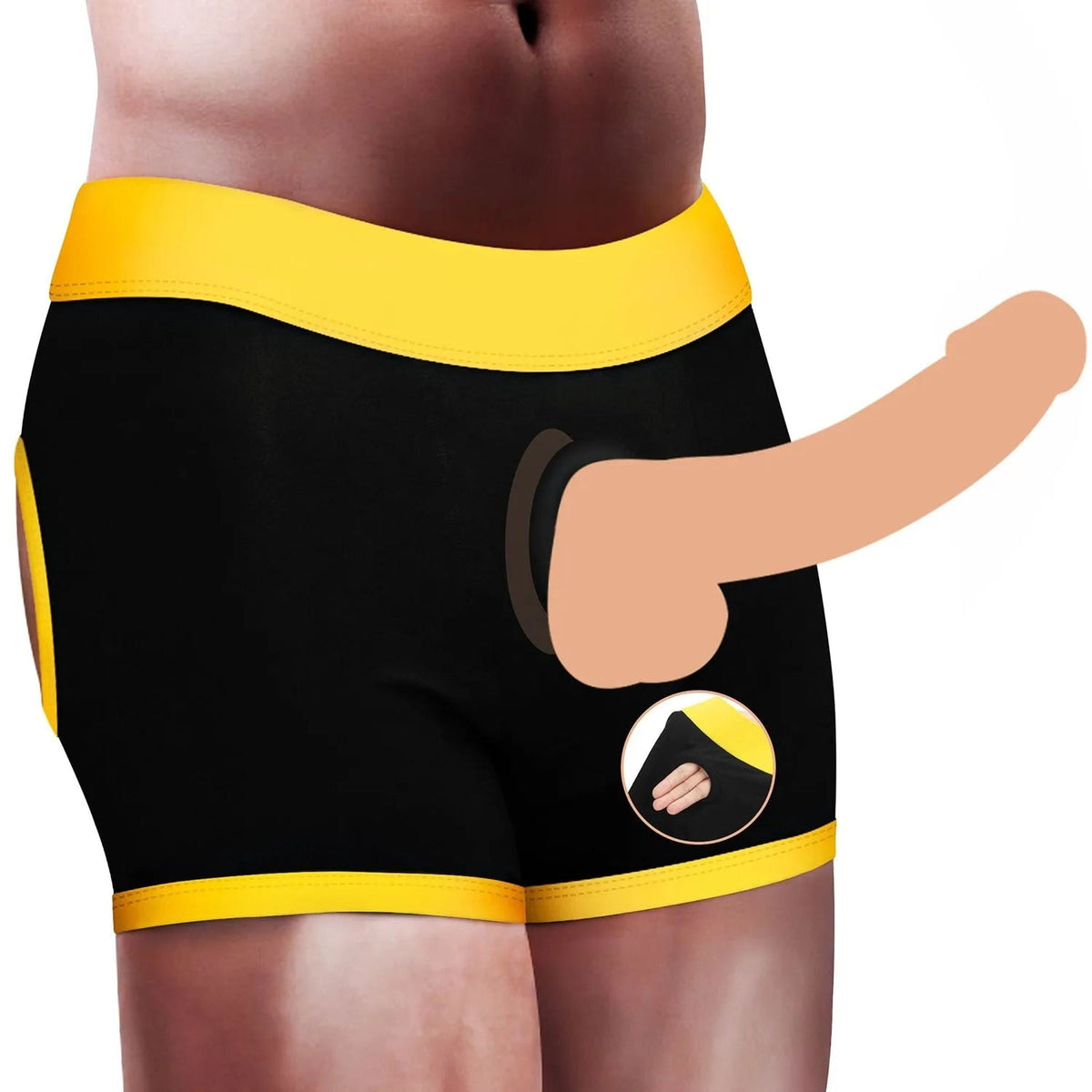 Horny Strapon Short