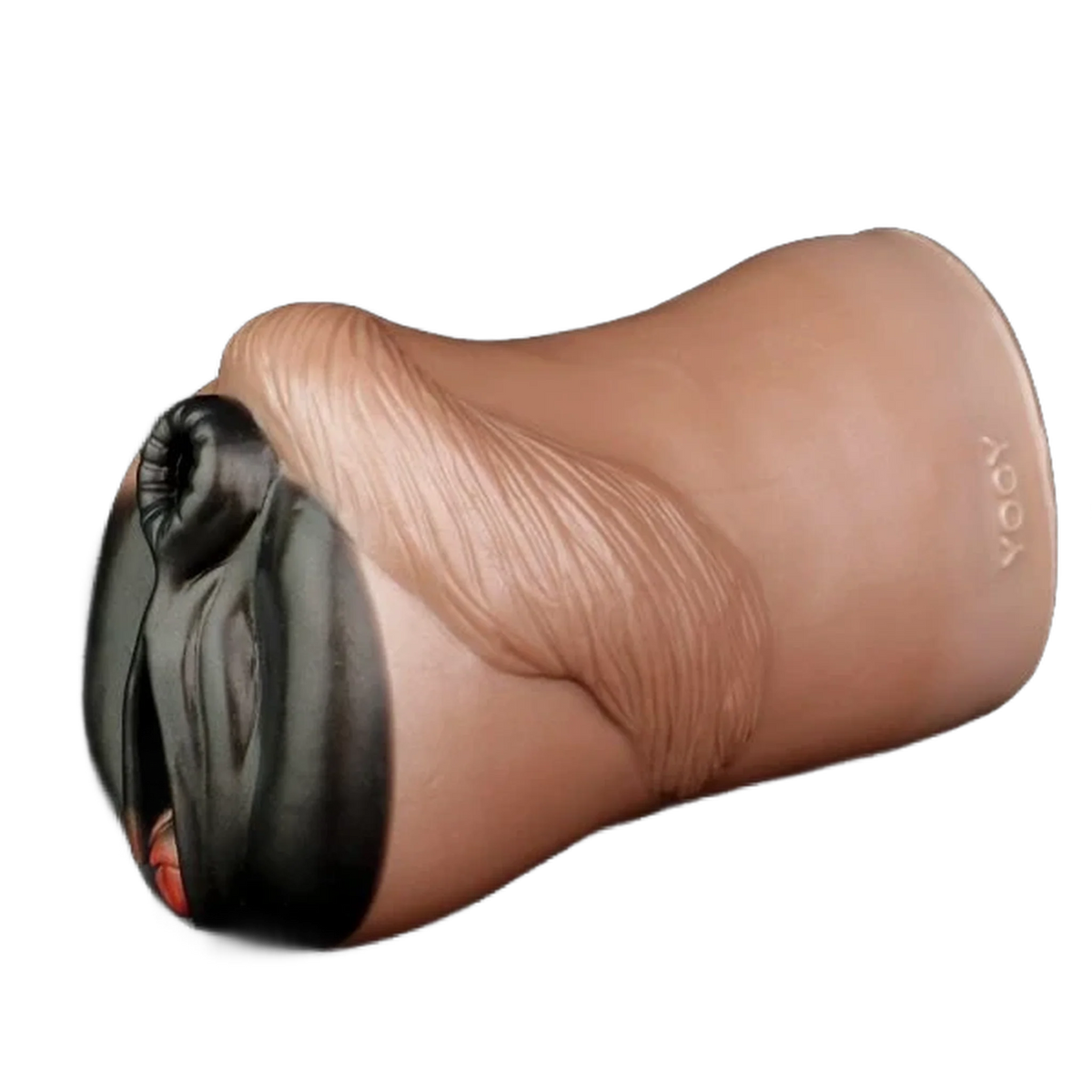 Angolo laterale toy Horse Nana in silicone liquido con marchio inciso YOOCY