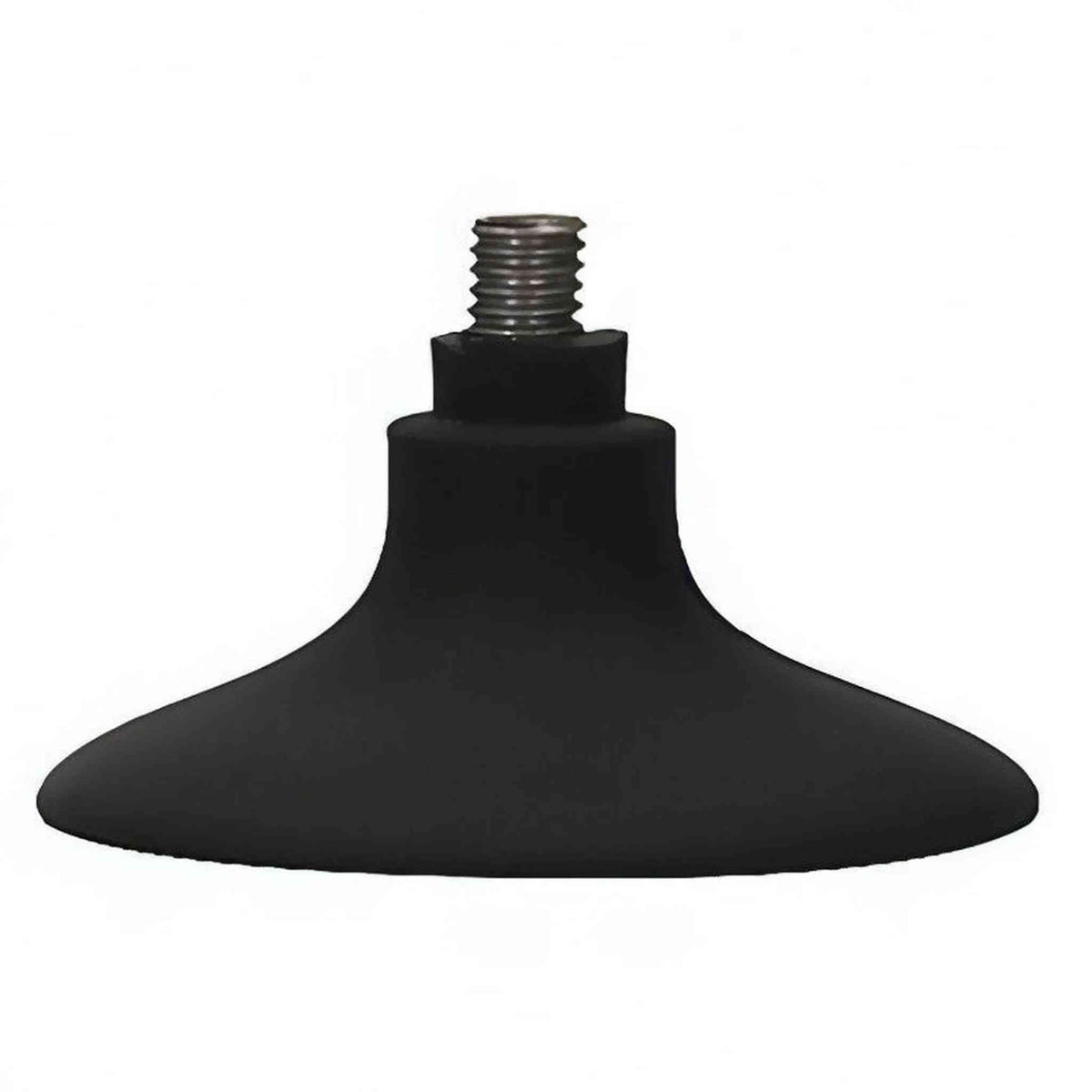 Interchangeable Butt Plug Set - Rounded Large - Black