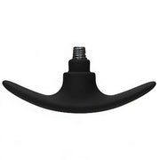 Interchangeable Butt Plug Set - Rounded Large - Black
