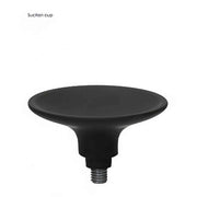 Interchangeable Butt Plug Set - Rounded Medium - Black
