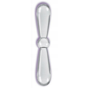 Isis Beginner Pelvic Exerciser trasparente rigido forma simmetrica
