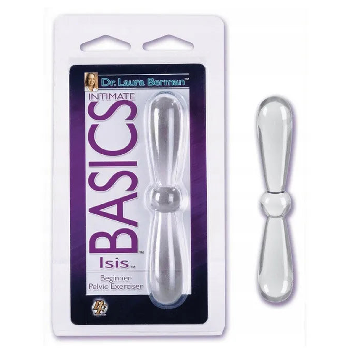 Isis Beginner Pelvic Exerciser con packaging Intimate Basics Dr. Laura Berman