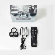 Set completo Jett Guybrator Hot Octopuss con anello in silicone, capsule vibranti e telecomando ergonomico