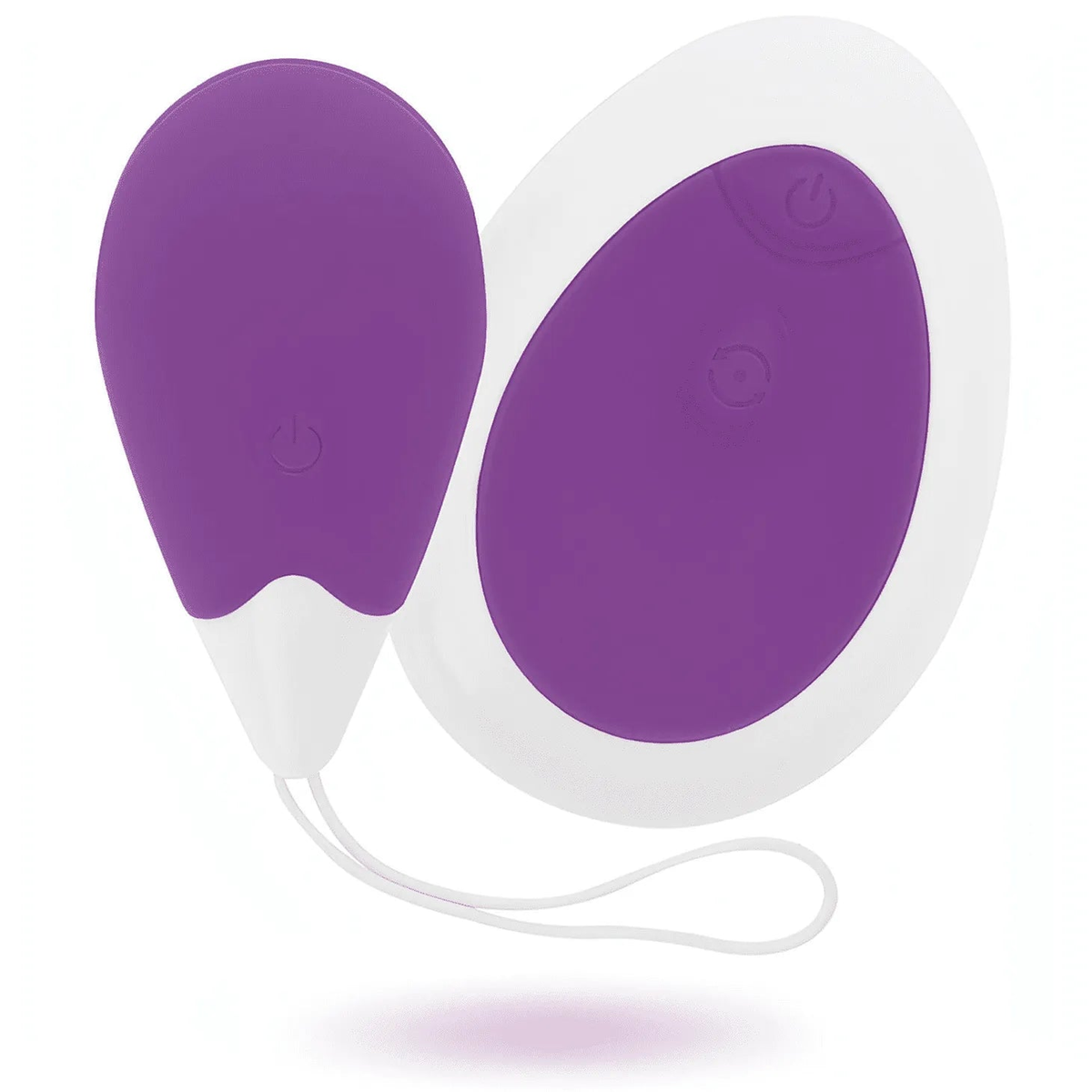 Ovulo vibrante Jan e accessorio aggiuntivo silicone viola