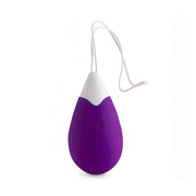 Ovulo vibrante wireless Jan a forma di goccia viola e bianco