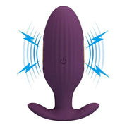 Jefferson Plug Anale a controllo remoto con Vibrazione ed Elettroshock