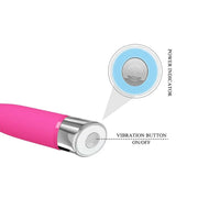 John Vibratore Punto G in Silicone Medicale - 10 modalità di vibrazione