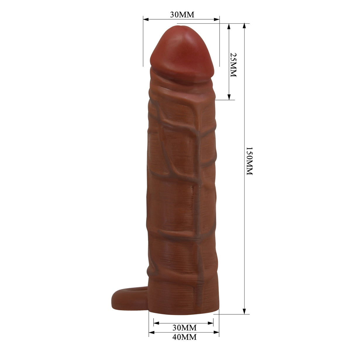 Kaile Guaina Realistica 15 cm Ø 3 cm
