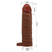 Kaile Guaina Realistica 15 cm Ø 3 cm