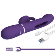 Kampas Vibratore Rabbit con Lingua Punto G