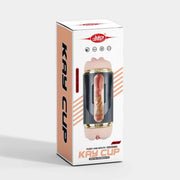 Kay Cup Masturbatore Vibrante Doppio con Bocca e Vagina