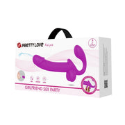 Scatola imballaggio Kelpie Pretty Love dildo squirting con icone waterproof e silicone