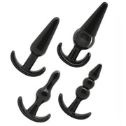 Kit di 4 plug anali - Nero