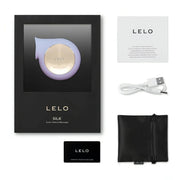 Kit completo LELO Sila con cavo USB, sacchetto e garanzia